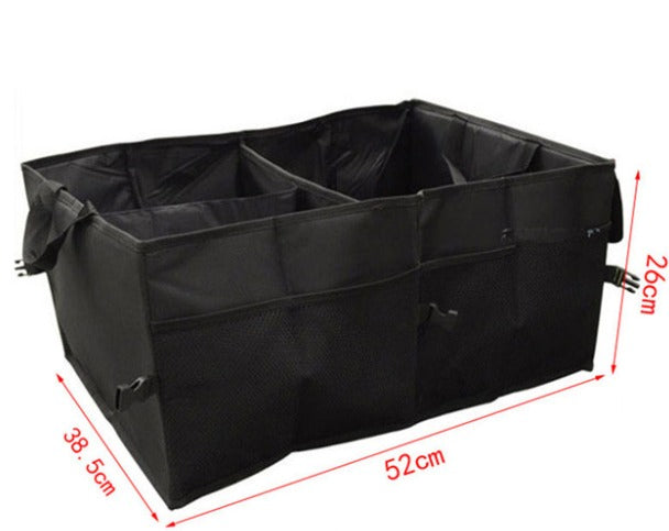 Organizador de Porta-malas Dobrável para Carro — Tecido Oxford, Grande Capacidade
