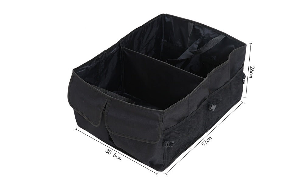 Organizador de Porta-malas Dobrável para Carro — Tecido Oxford, Grande Capacidade