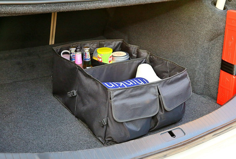 Organizador de Porta-malas Dobrável para Carro — Tecido Oxford, Grande Capacidade