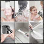 Chuveiro de Alta Pressão com Filtro Purificador — Mangueira 1,5m, 3 Modos, Suporte Incluído