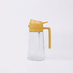 Pulverizador de Óleo para Cozinhar 2 em 1 — Garrafa Dispensadora de Vidro 470ml, Sem BPA