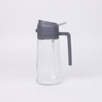 Pulverizador de Óleo para Cozinhar 2 em 1 — Garrafa Dispensadora de Vidro 470ml, Sem BPA