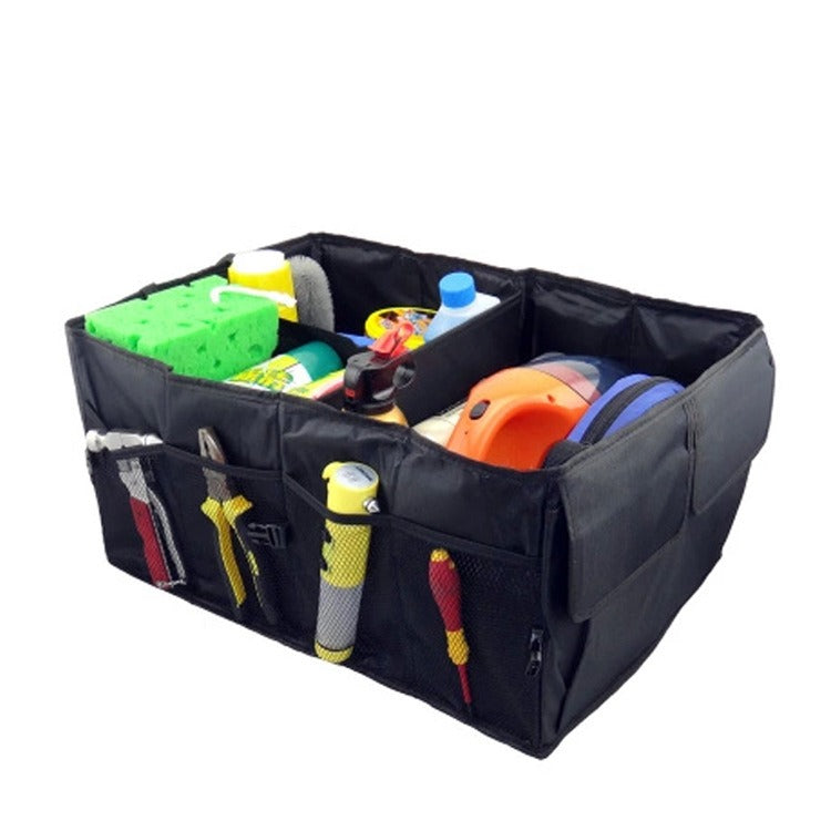 Organizador de Porta-malas Dobrável para Carro — Tecido Oxford, Grande Capacidade